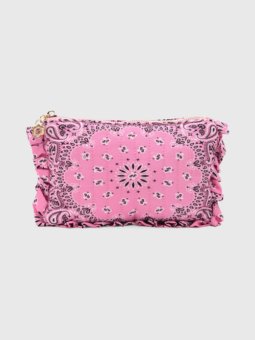 Berno Bandana Ruffle Pouch - Saint Bernard