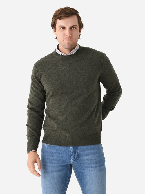 Hartford Men's Wool Cashmere Crewneck Sweater