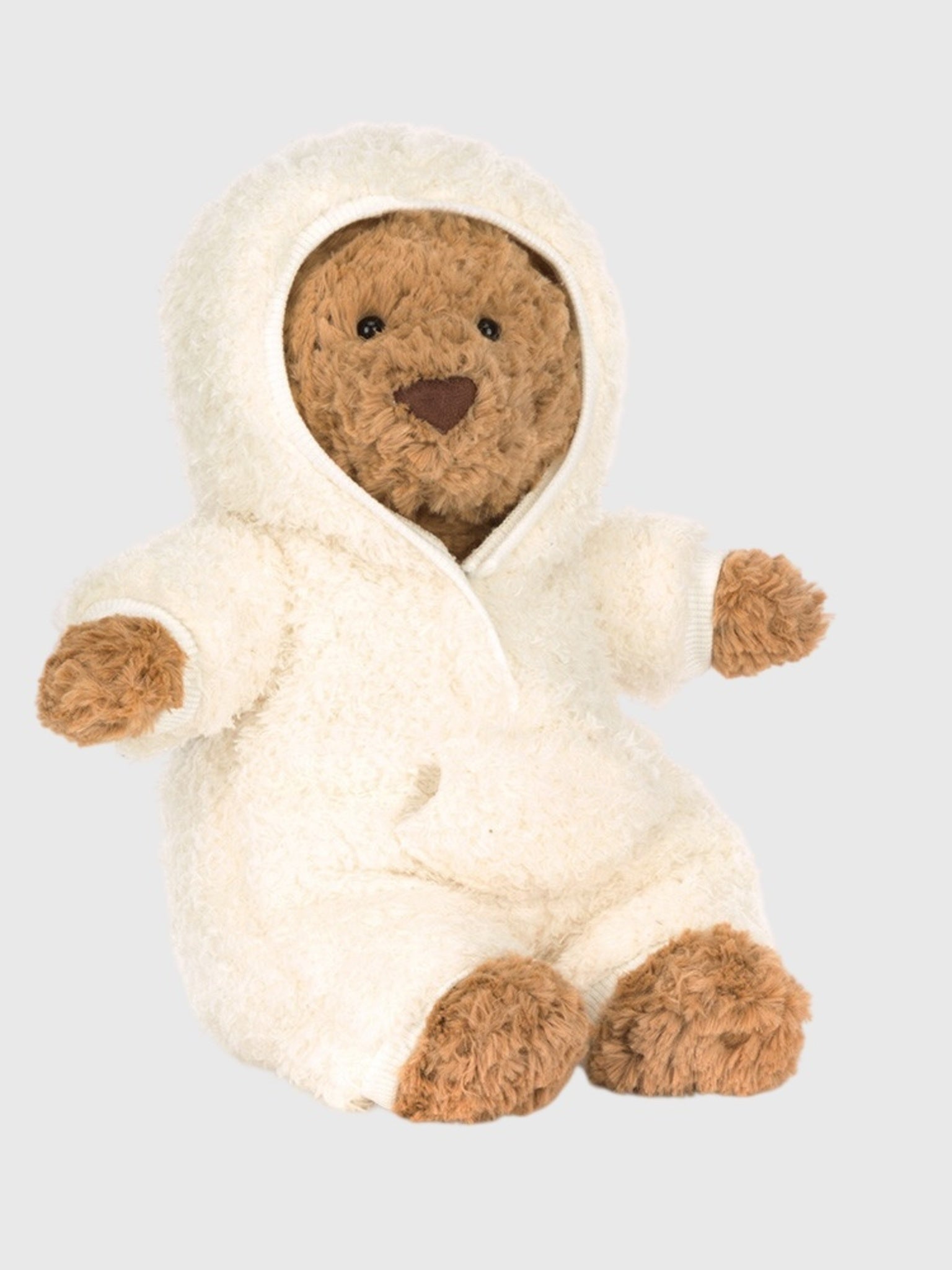 Jellycat Bartholomew Bear All-In-One Outfit Plush - Saint Bernard