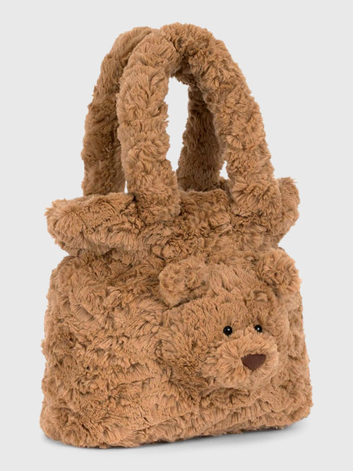 Jellycat Bartholomew Bear Handbag - Saint Bernard