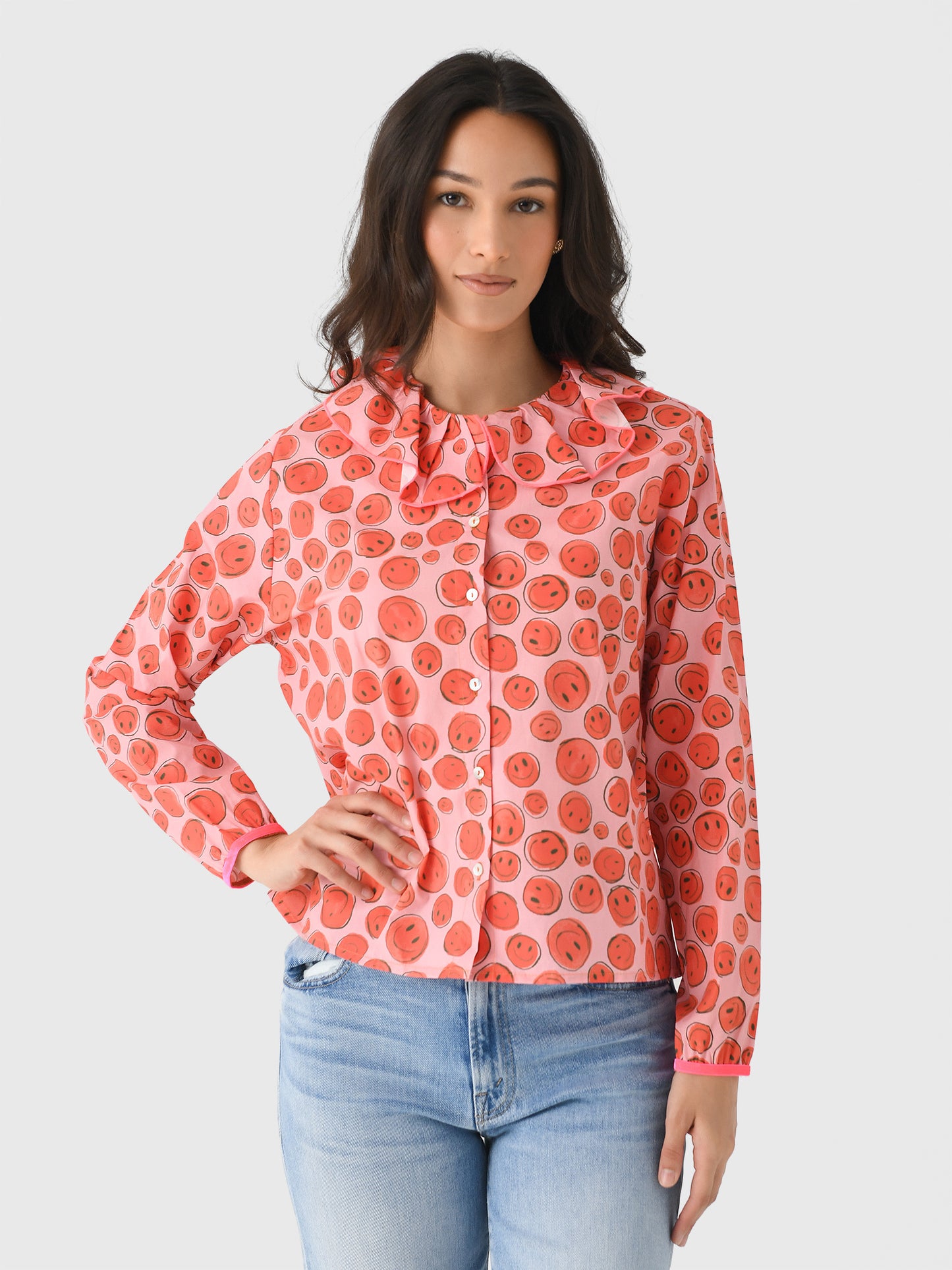 Dr Bloom Women's Barcelona Blouse - Saint Bernard