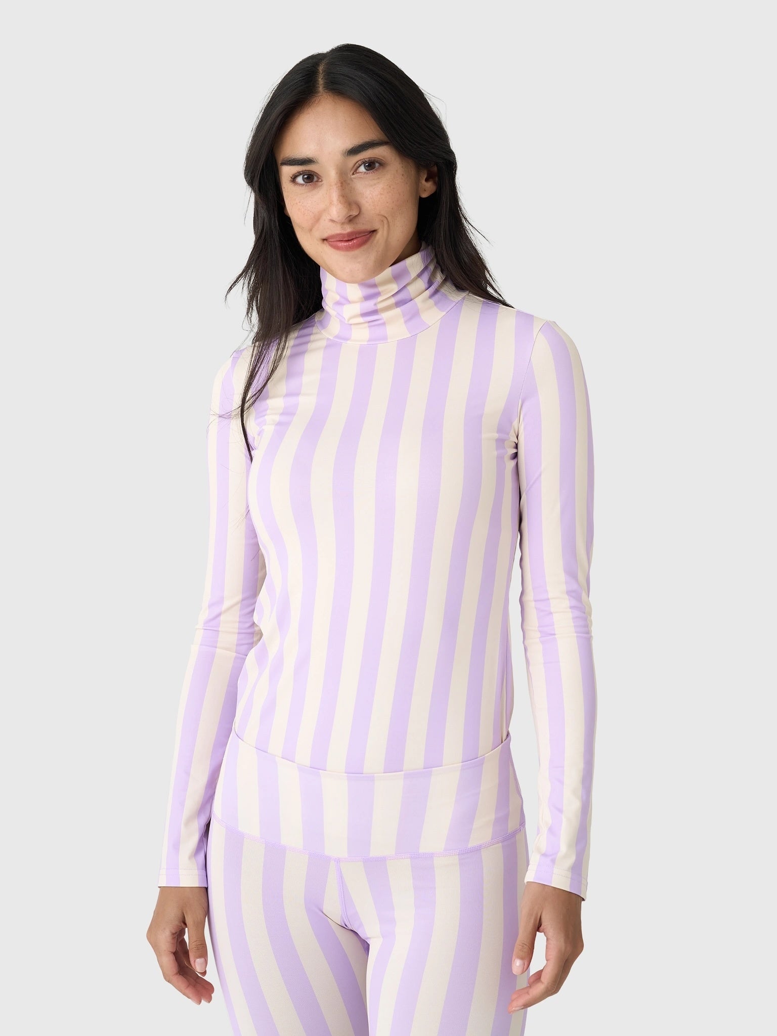 Berno Women's Barely Base Layer Top - Saint Bernard