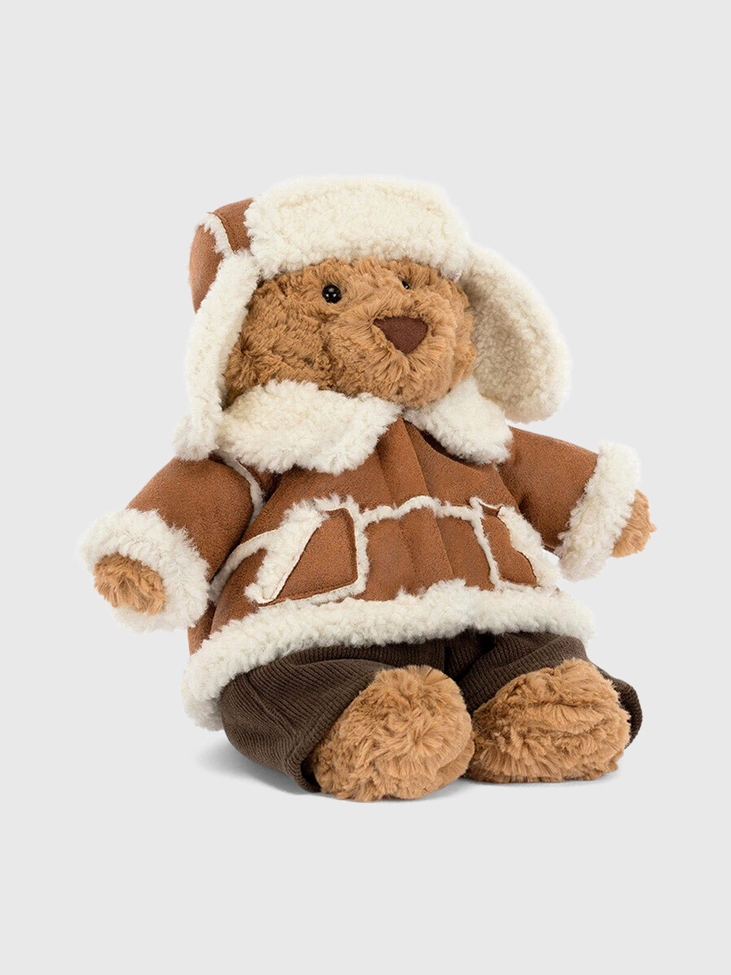 Jellycat Bartholomew Bear Alpine Outfit Plush - Saint Bernard