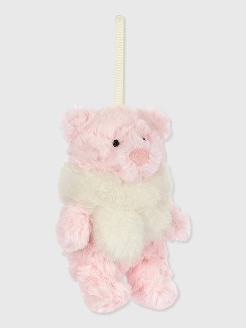 Jellycat Leola Bear Winter Warmer Decoration - Saint Bernard