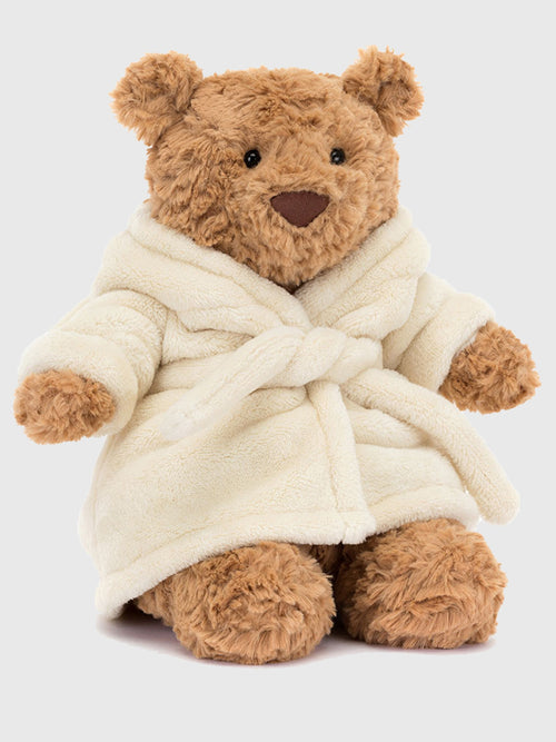Jellycat Bartholomew Bear Bathrobe Outfit Plush