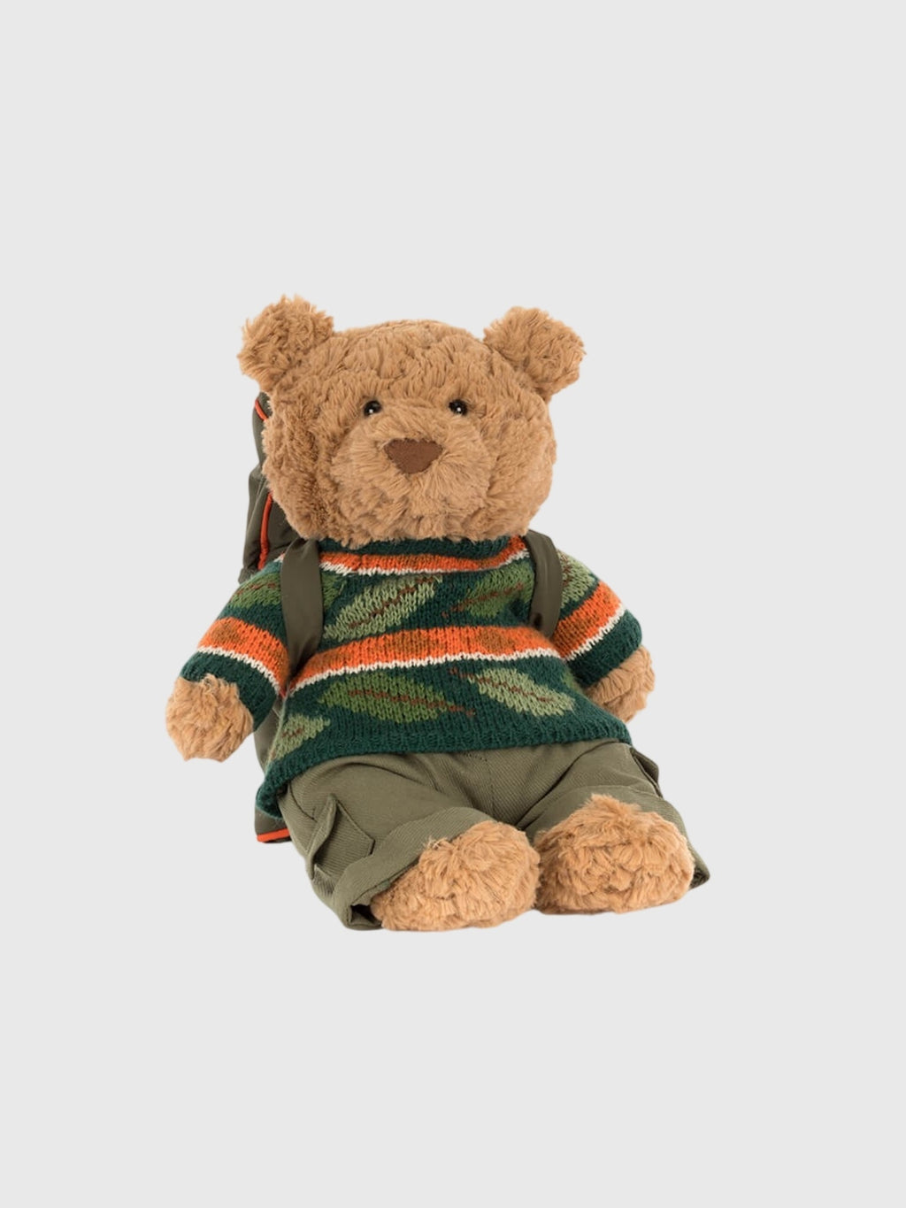 Jellycat Bartholomew Bear Hiking Outfit Plush - Saint Bernard