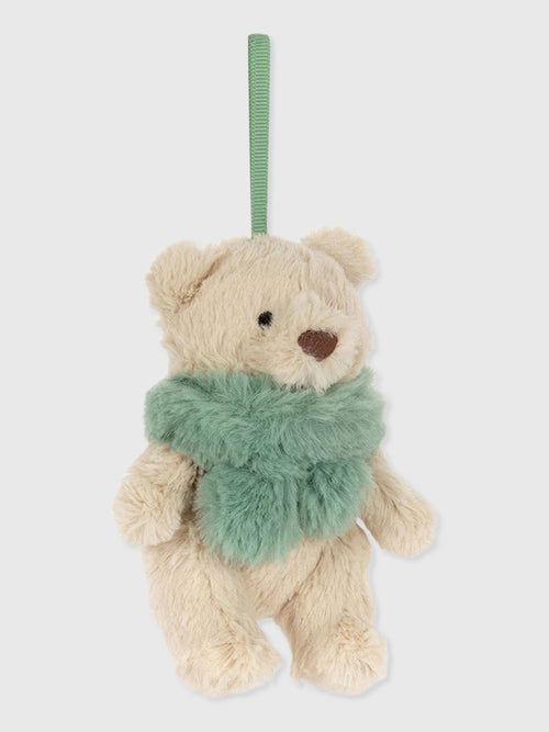 Jellycat Bartholomew Bear Jr. Winter Warmer Decoration - Saint Bernard