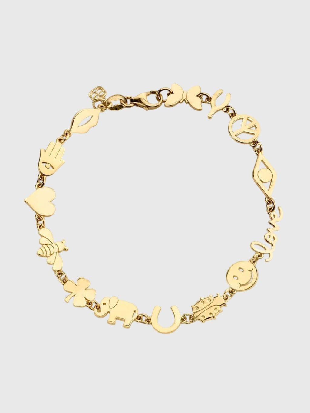 Sydney Evan Tiny Pure Link Bracelet - Saint Bernard