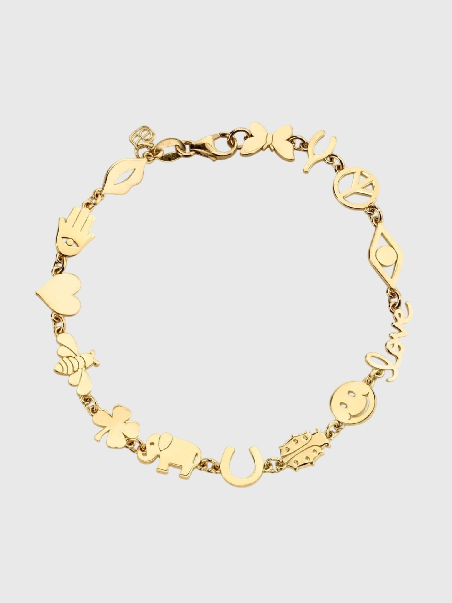 Sydney Evan Tiny Pure Link Bracelet - Saint Bernard