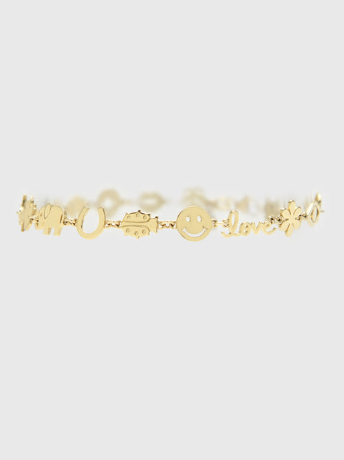 Sydney Evan Tiny Pure Link Bracelet