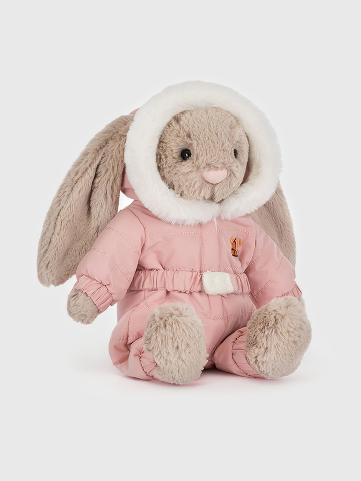 Jellycat Bashful Bunny 'Snow Suit' Plush - Saint Bernard