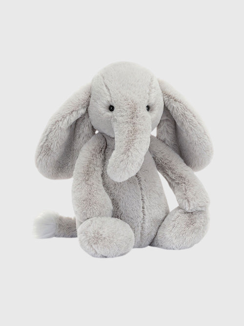 Jellycat Medium Bashful Luxe Elephant Thuddeus Plush