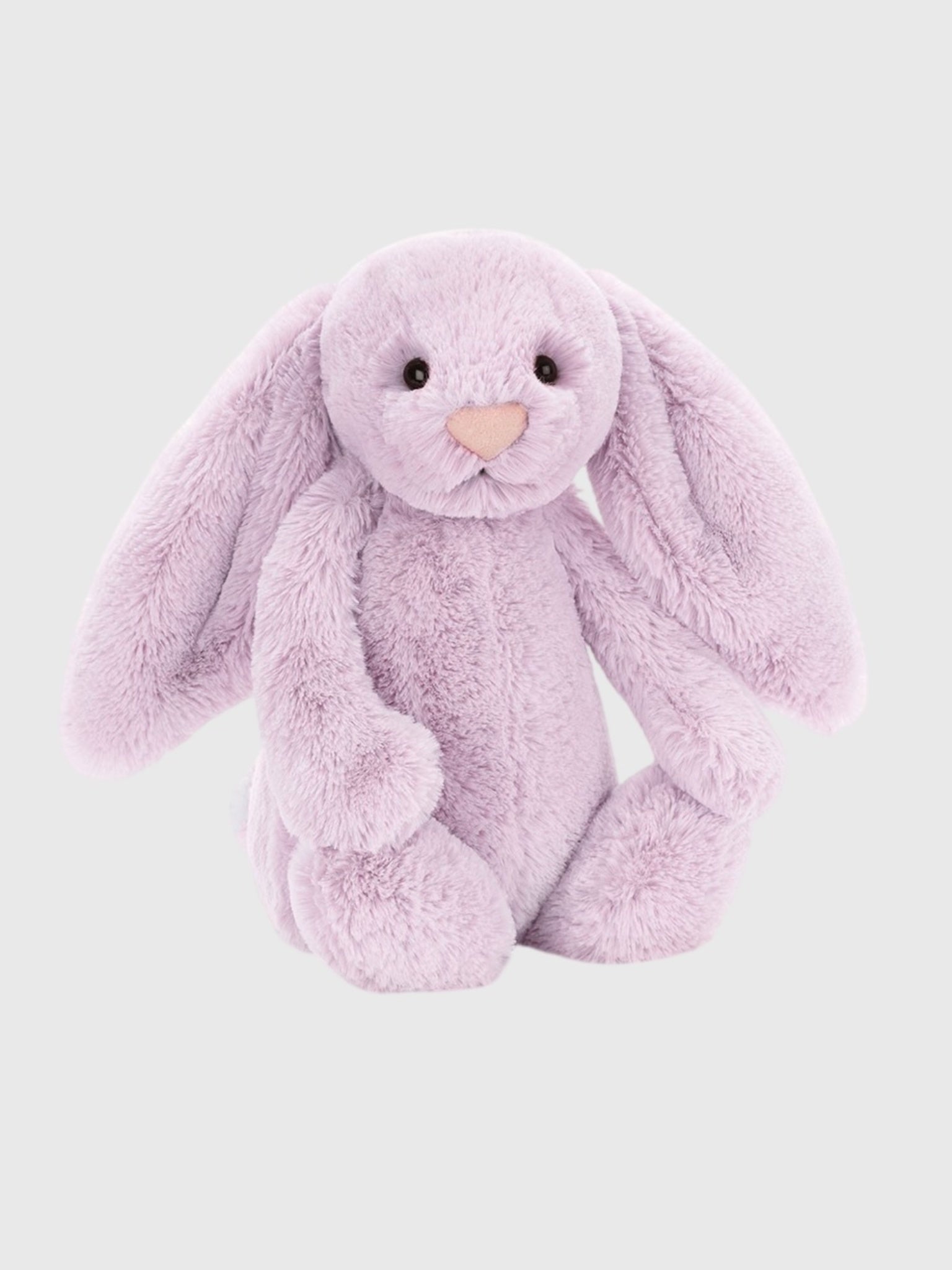 Jellycat Medium Bashful Lilac Bunny Plush - Saint Bernard
