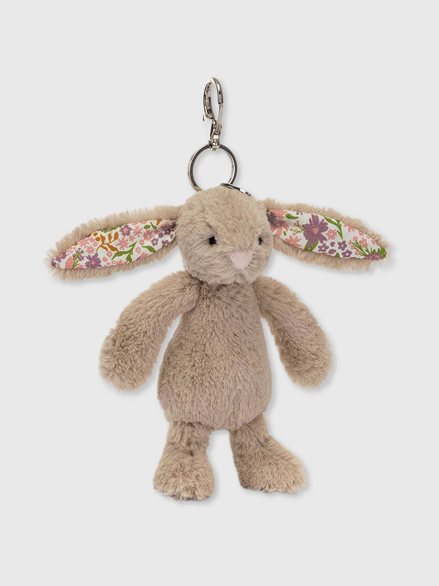Jellycat Blossom Beige Bunny 'Petal' Bag Charm