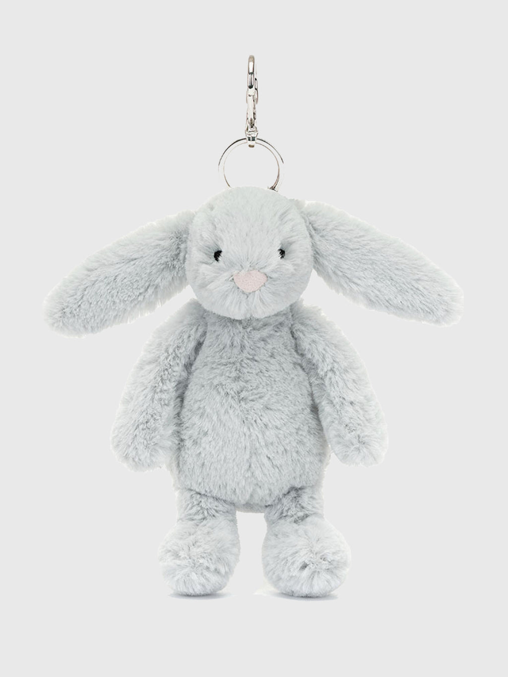 Jellycat Bashful Silver Bunny Bag Charm - Saint Bernard