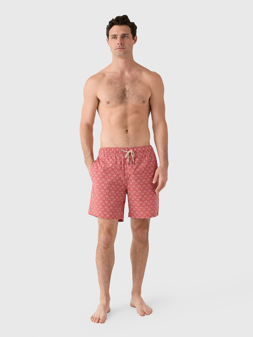 Fair Harbor Men's The Bayberry Swim Trunk - Saint Bernard