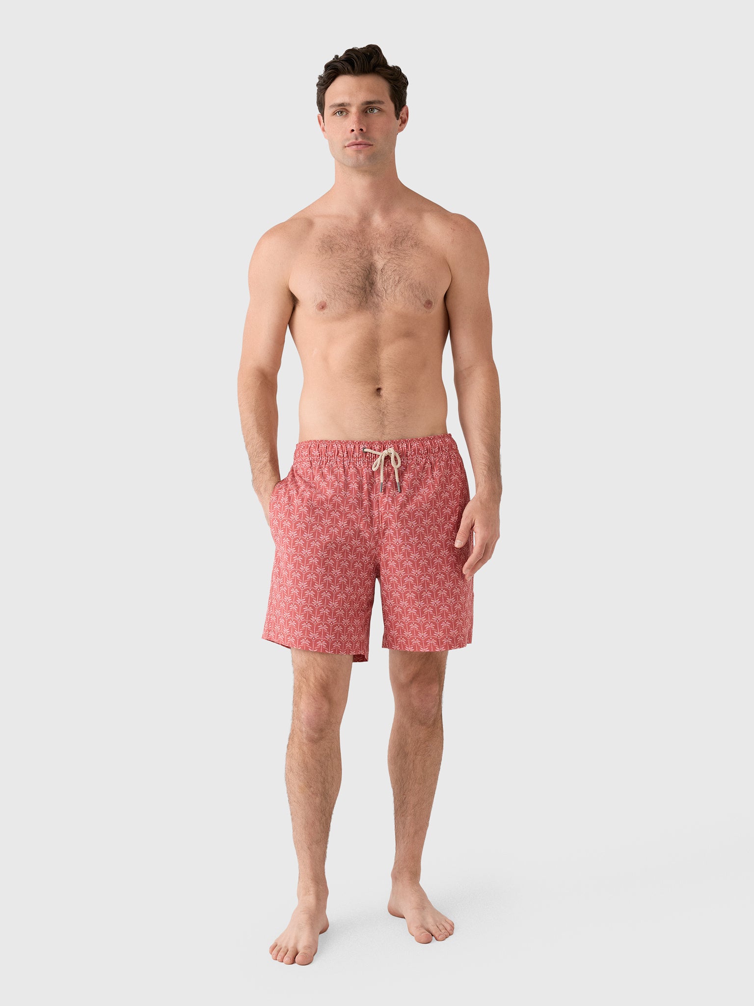 Fair Harbor Men's The Bayberry Swim Trunk - Saint Bernard