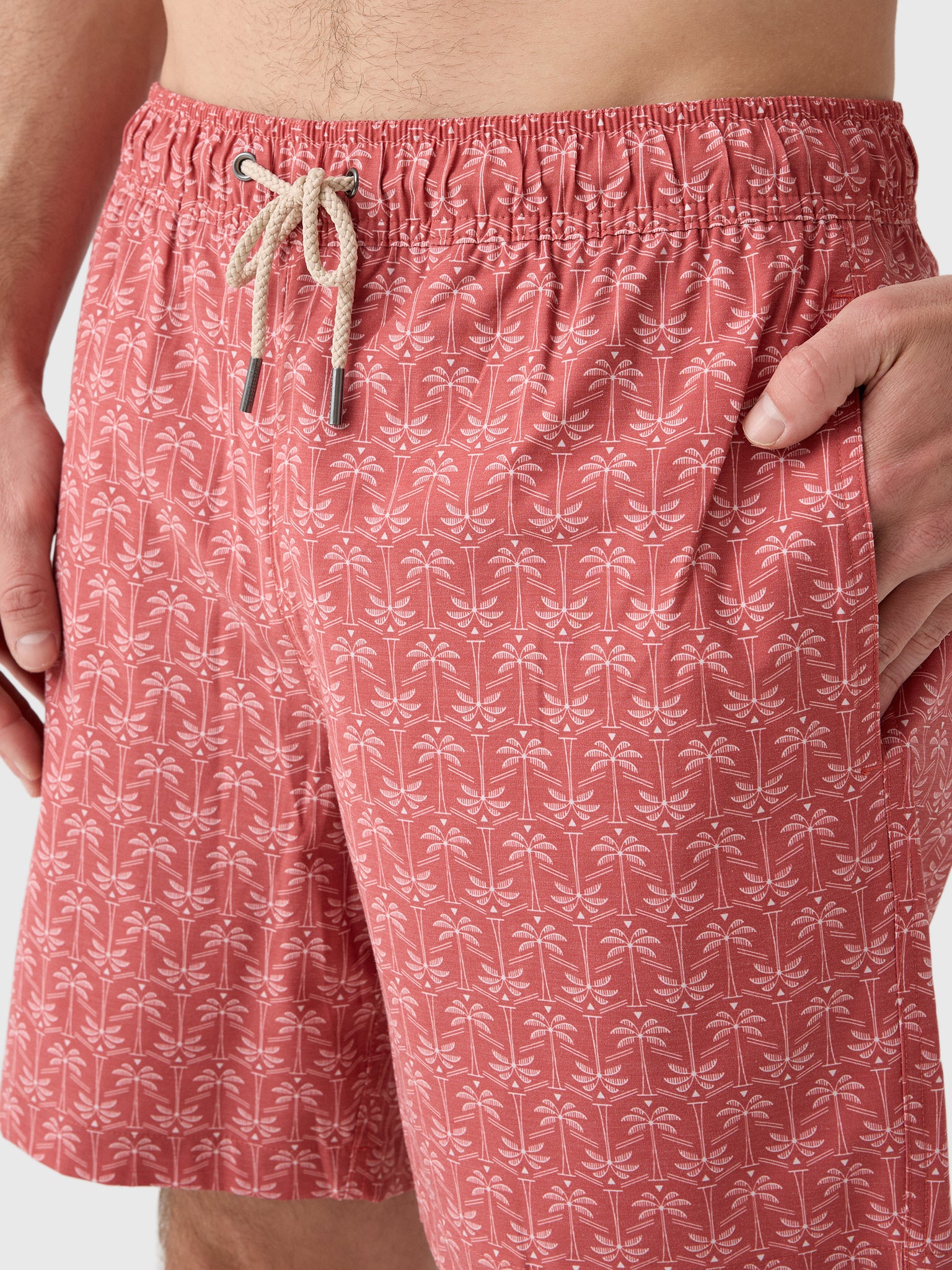 Fair Harbor Men's The Bayberry Swim Trunk - Saint Bernard