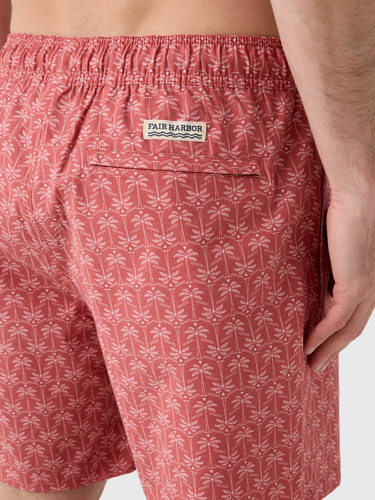 Fair Harbor Men's The Bayberry Swim Trunk - Saint Bernard