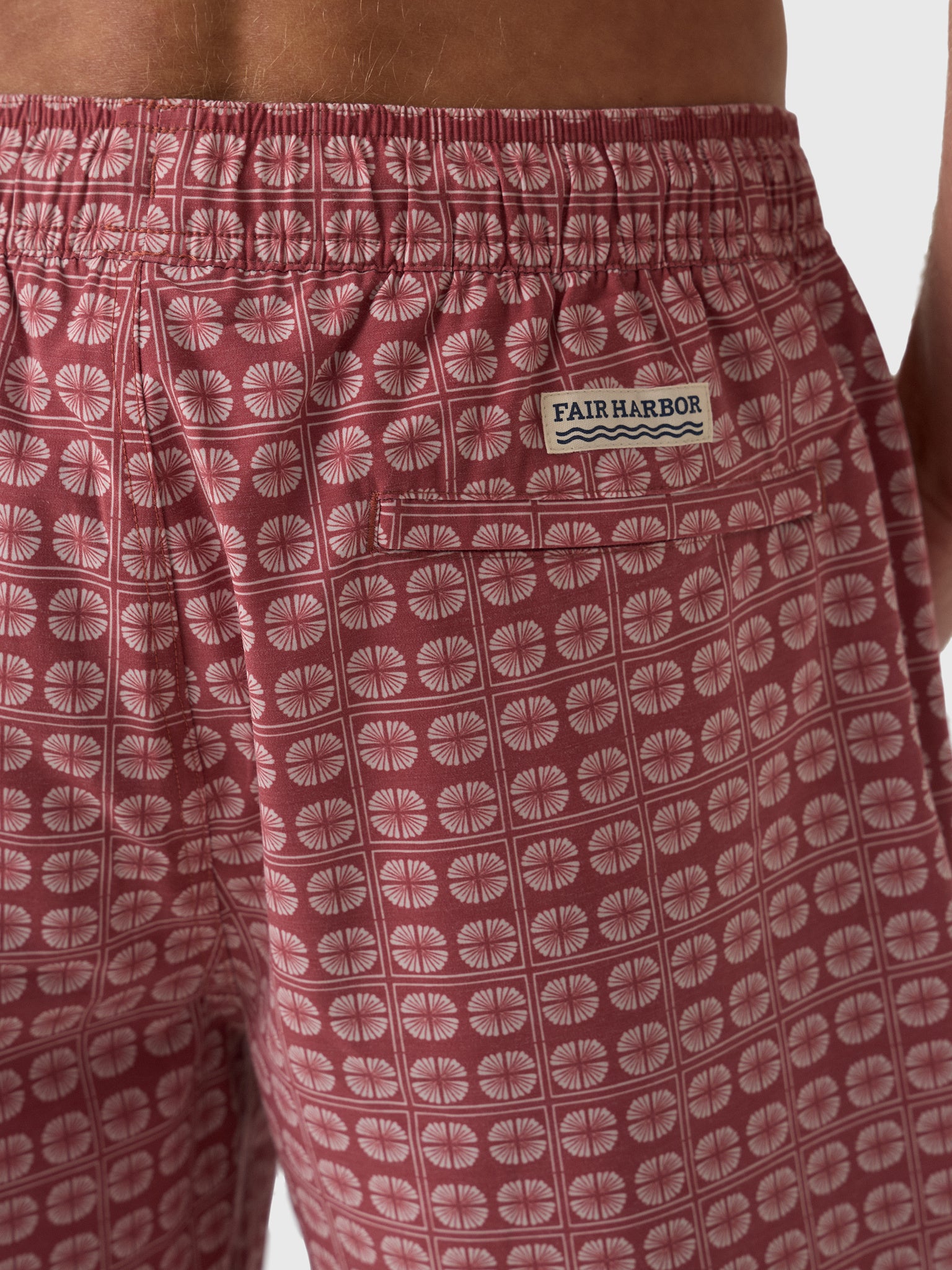 Fair Harbor Men's The Bayberry Swim Trunk - Saint Bernard
