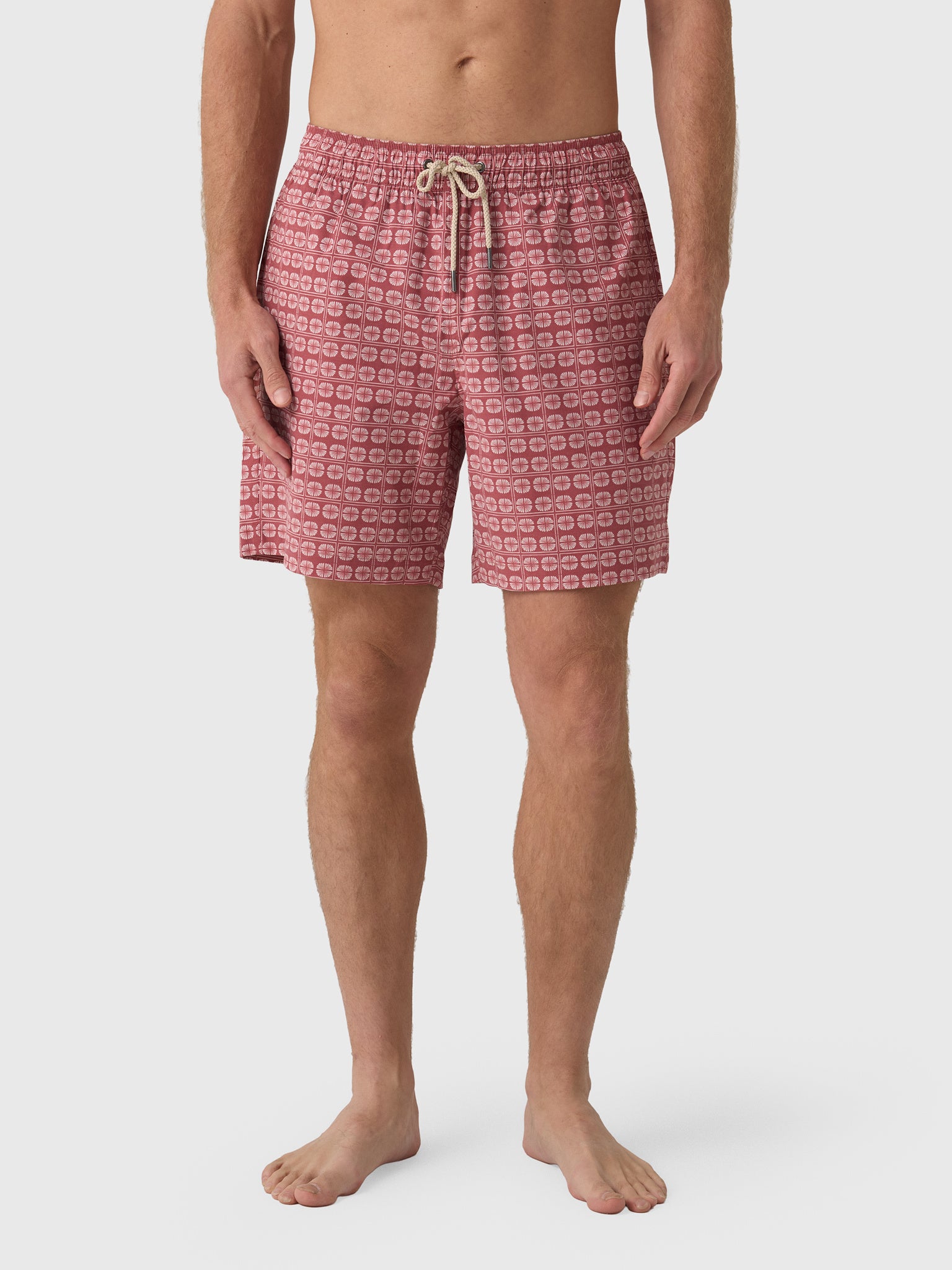 Fair Harbor Men's The Bayberry Swim Trunk - Saint Bernard
