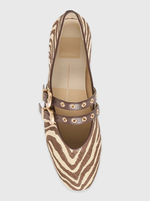 Dolce Vita Women's Baylee Grommet Ballet Flat
