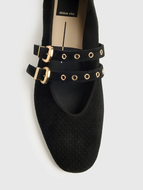 Dolce Vita Women's Baylee Grommet Ballet Flat