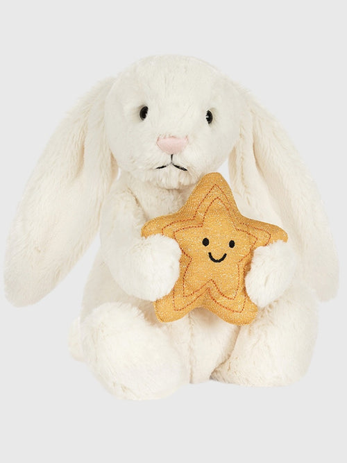 Jellycat Cream Bunny With Star Plush