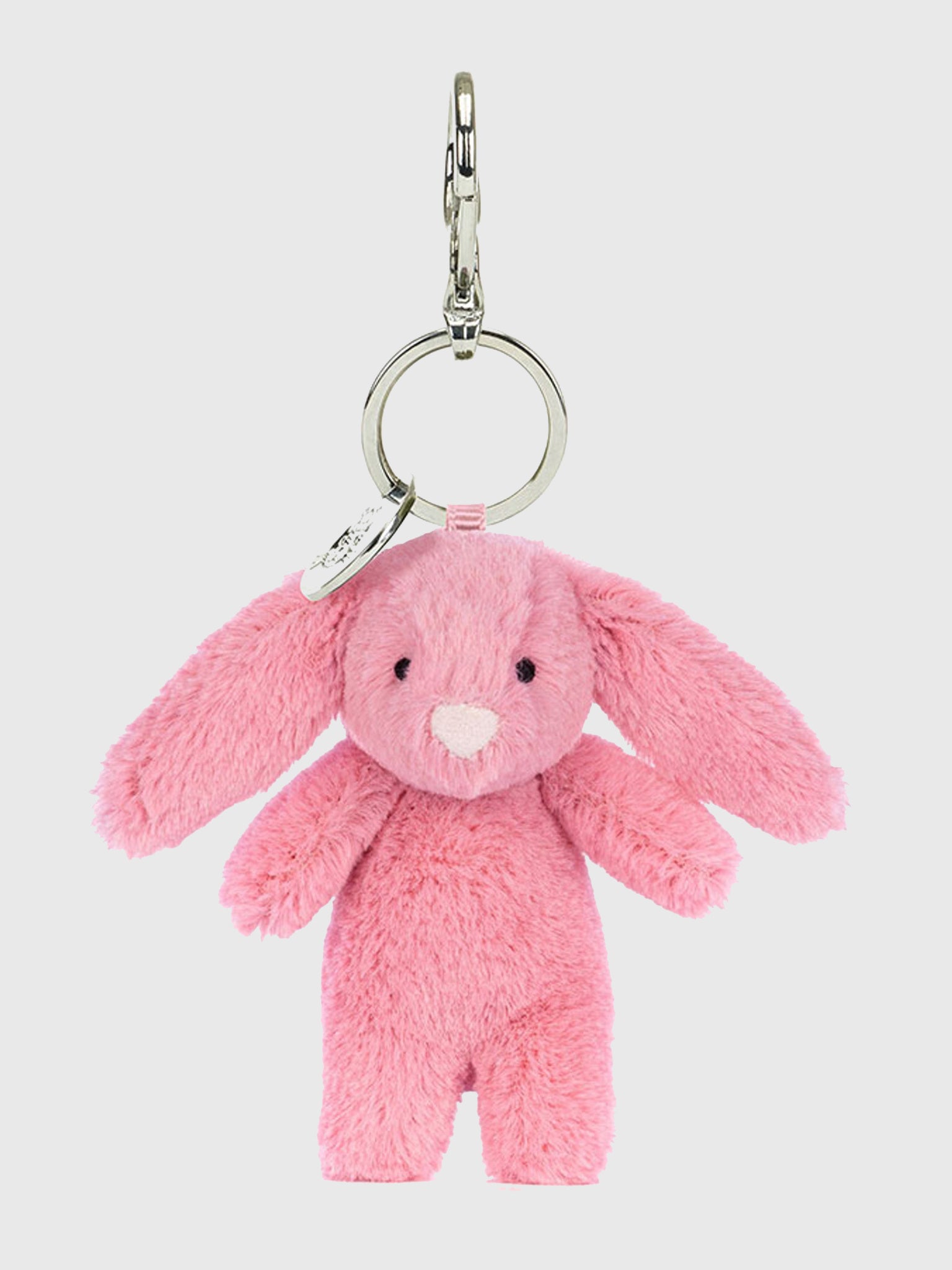 Jellycat Bashful Pink Bunny Bag Charm - Saint Bernard
