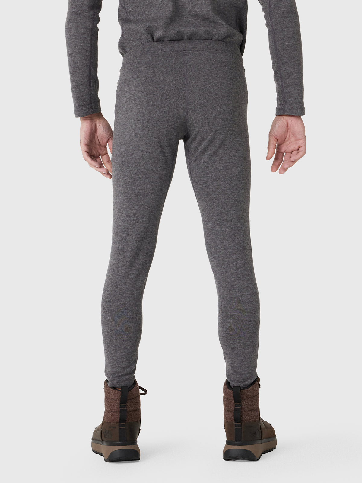 Le Bent Men's Heavyweight Grid Fleece Base Layer Bottom - Saint Bernard