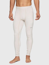 Le Bent Men's Heavyweight Grid Fleece Base Layer Bottom - Saint Bernard