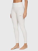 Le Bent Women's Heavyweight Grid Fleece Base Layer Bottom - Saint Bernard