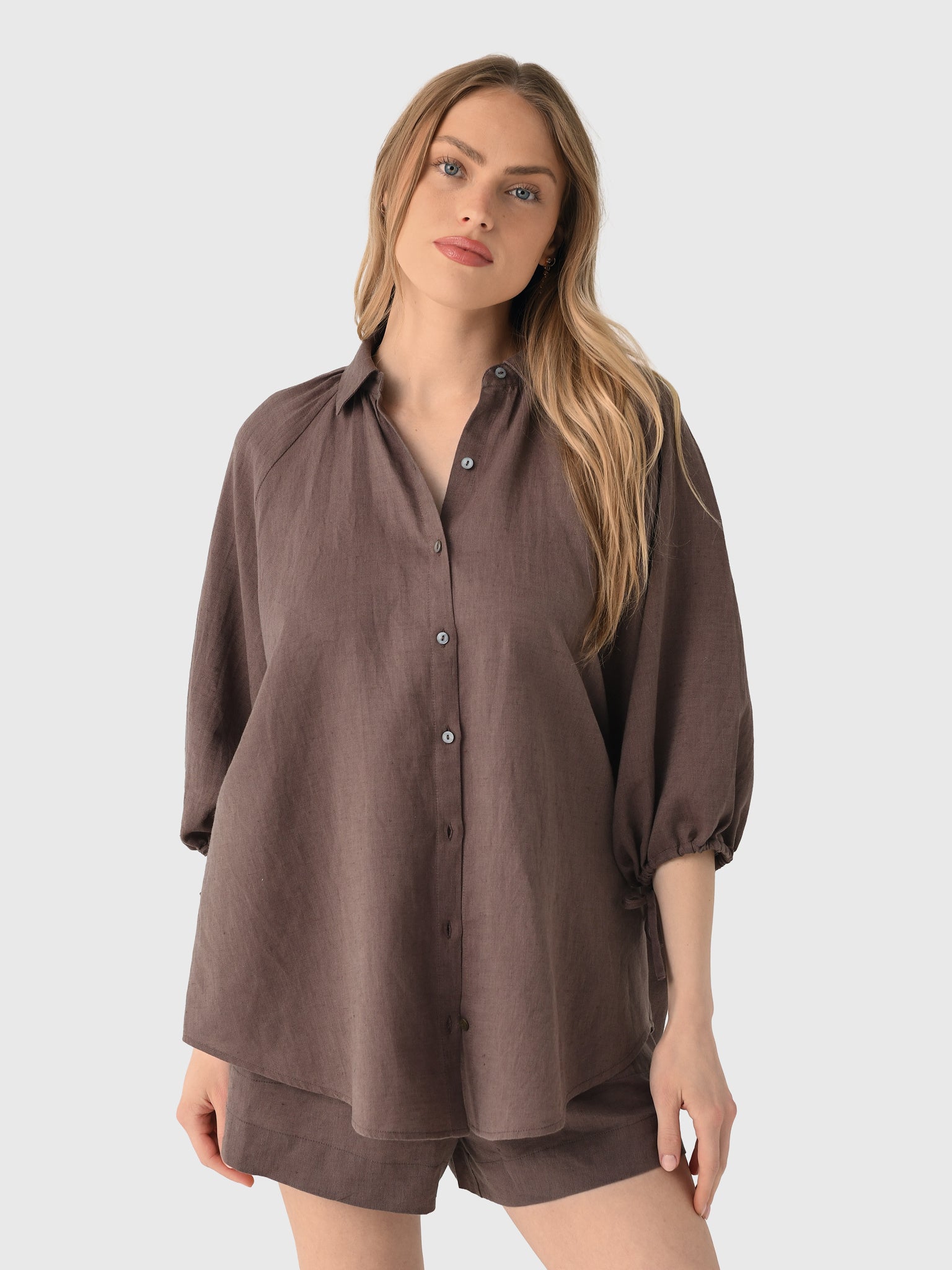 Boteh Women's La Ponche Shirt - Saint Bernard