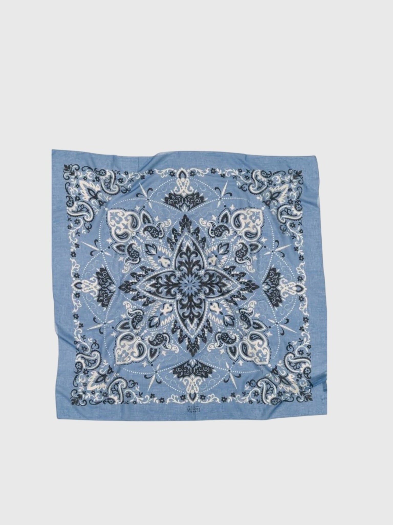 Maison Lecomte Flament Bandana Cotton Scarf - Saint Bernard