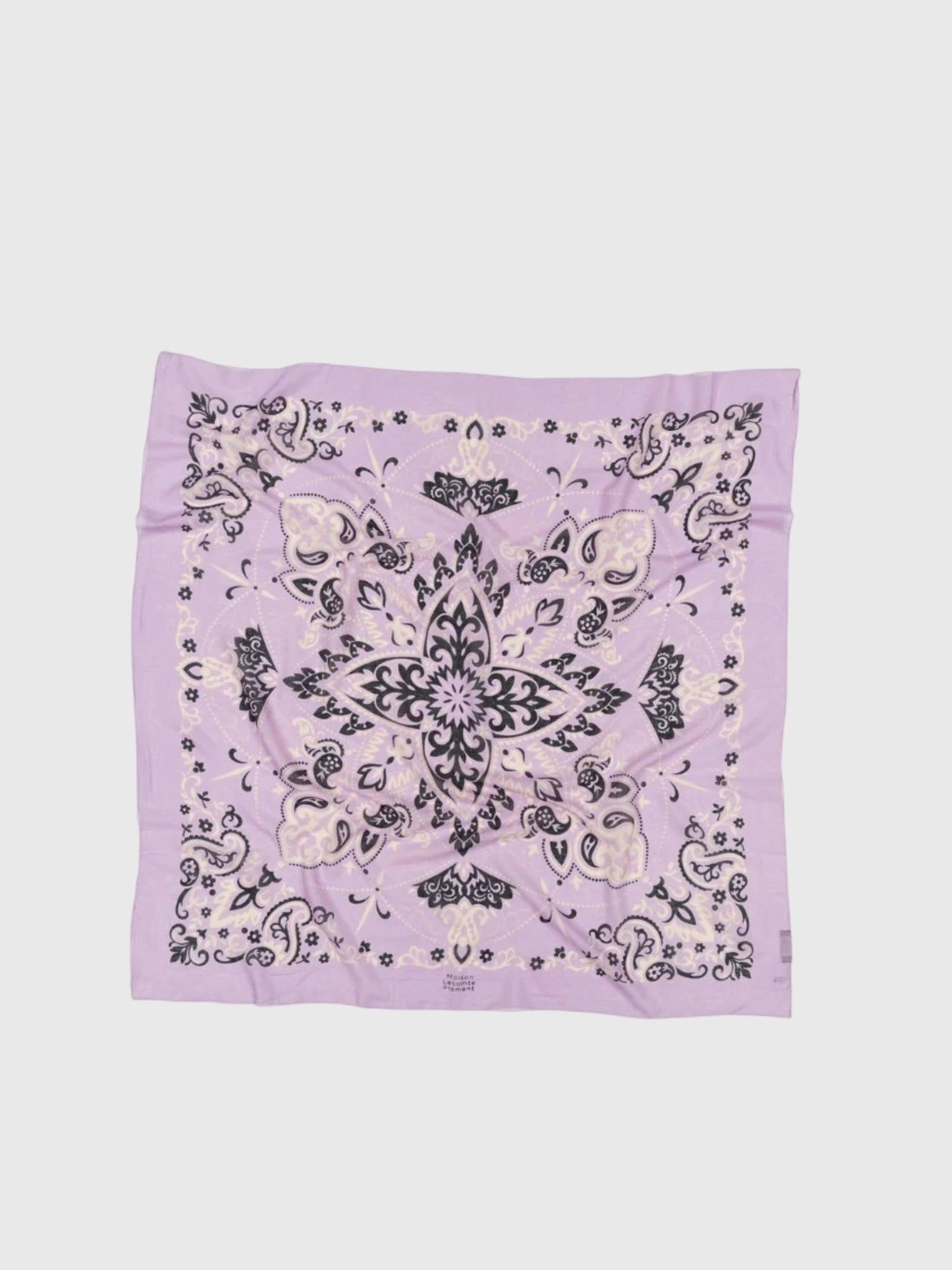 Maison Lecomte Flament Bandana Cotton Scarf - Saint Bernard