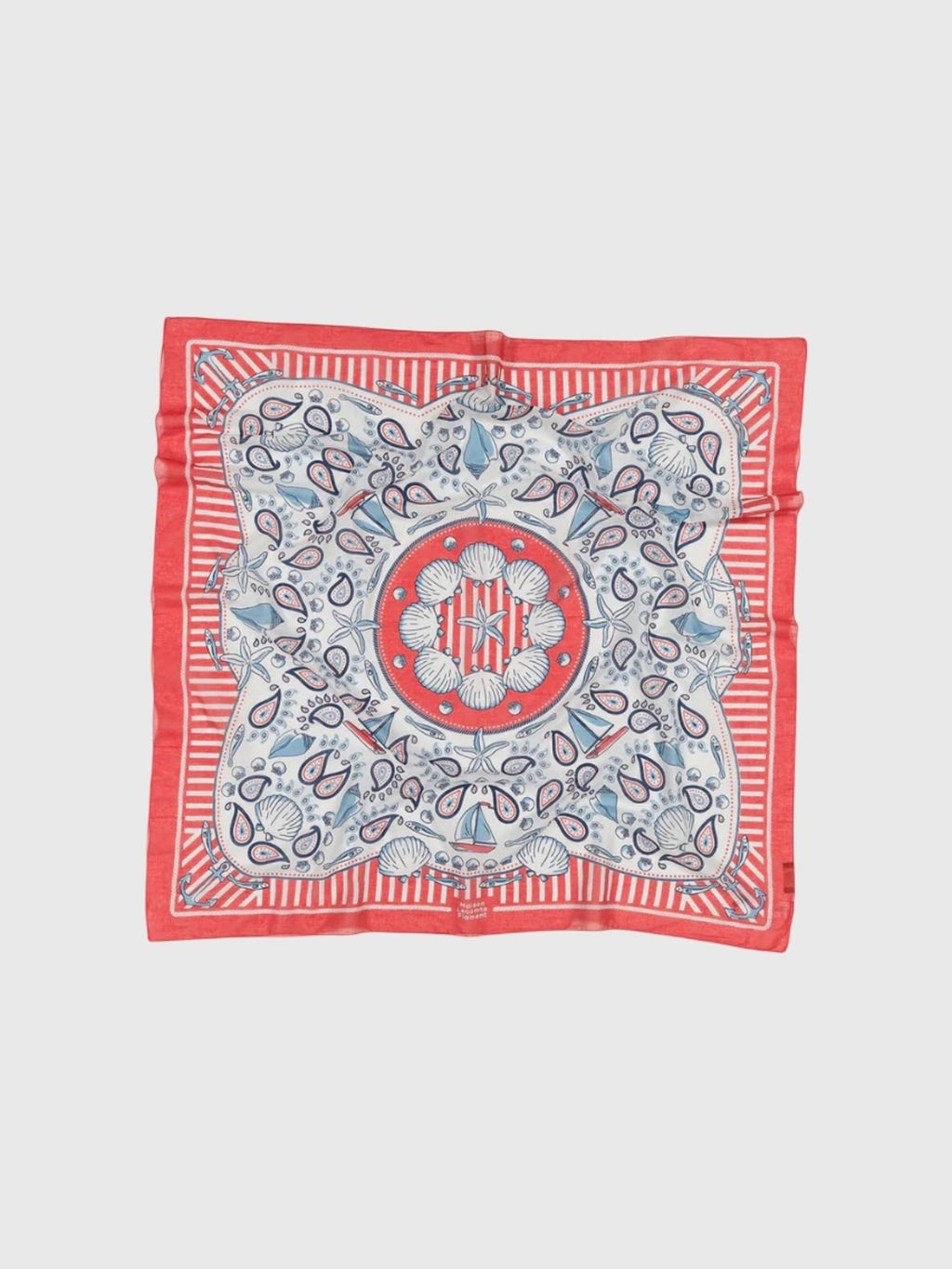 Maison Lecomte Flament Bretagne Cotton Scarf - Saint Bernard