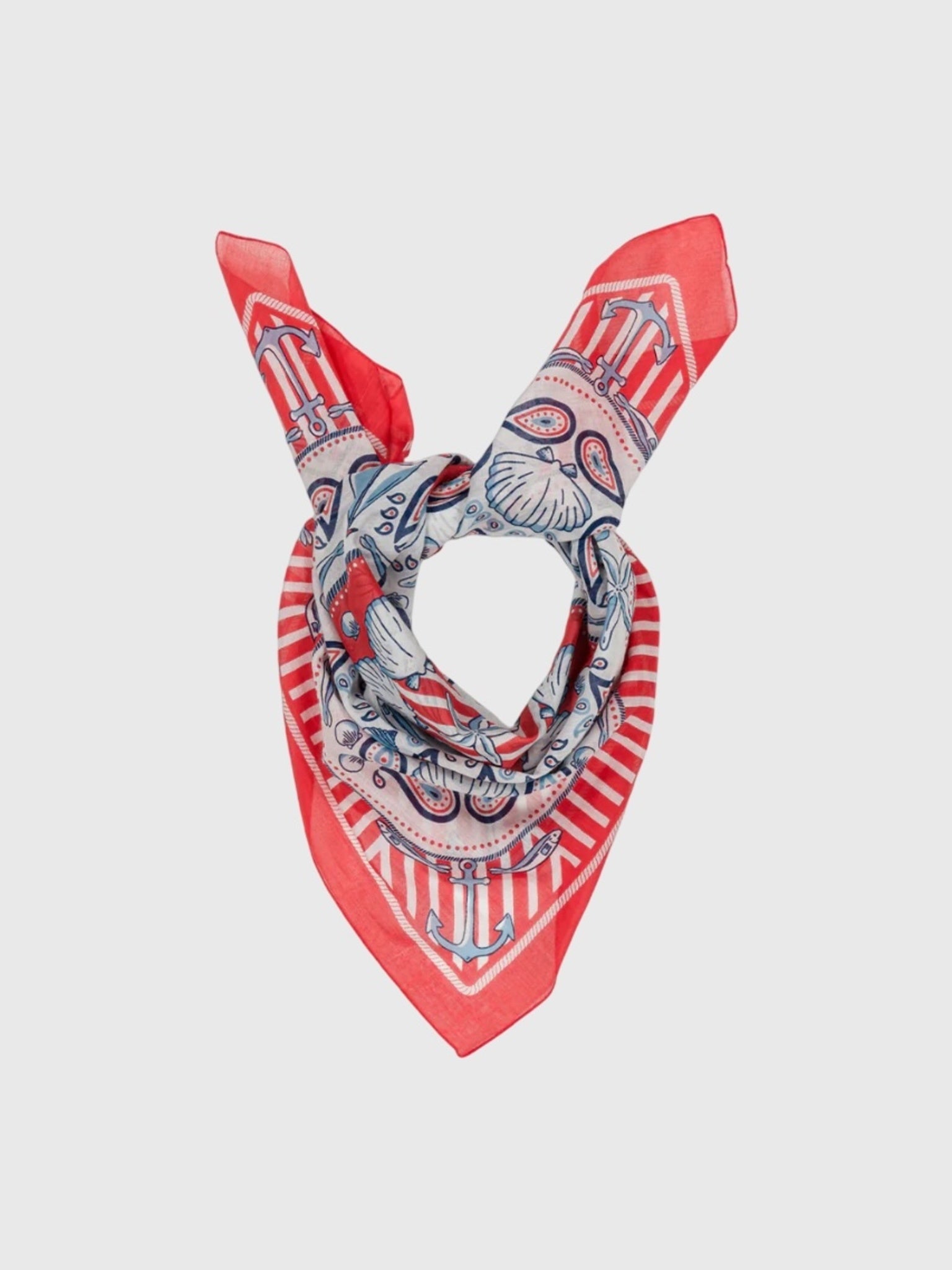 Maison Lecomte Flament Bretagne Cotton Scarf - Saint Bernard