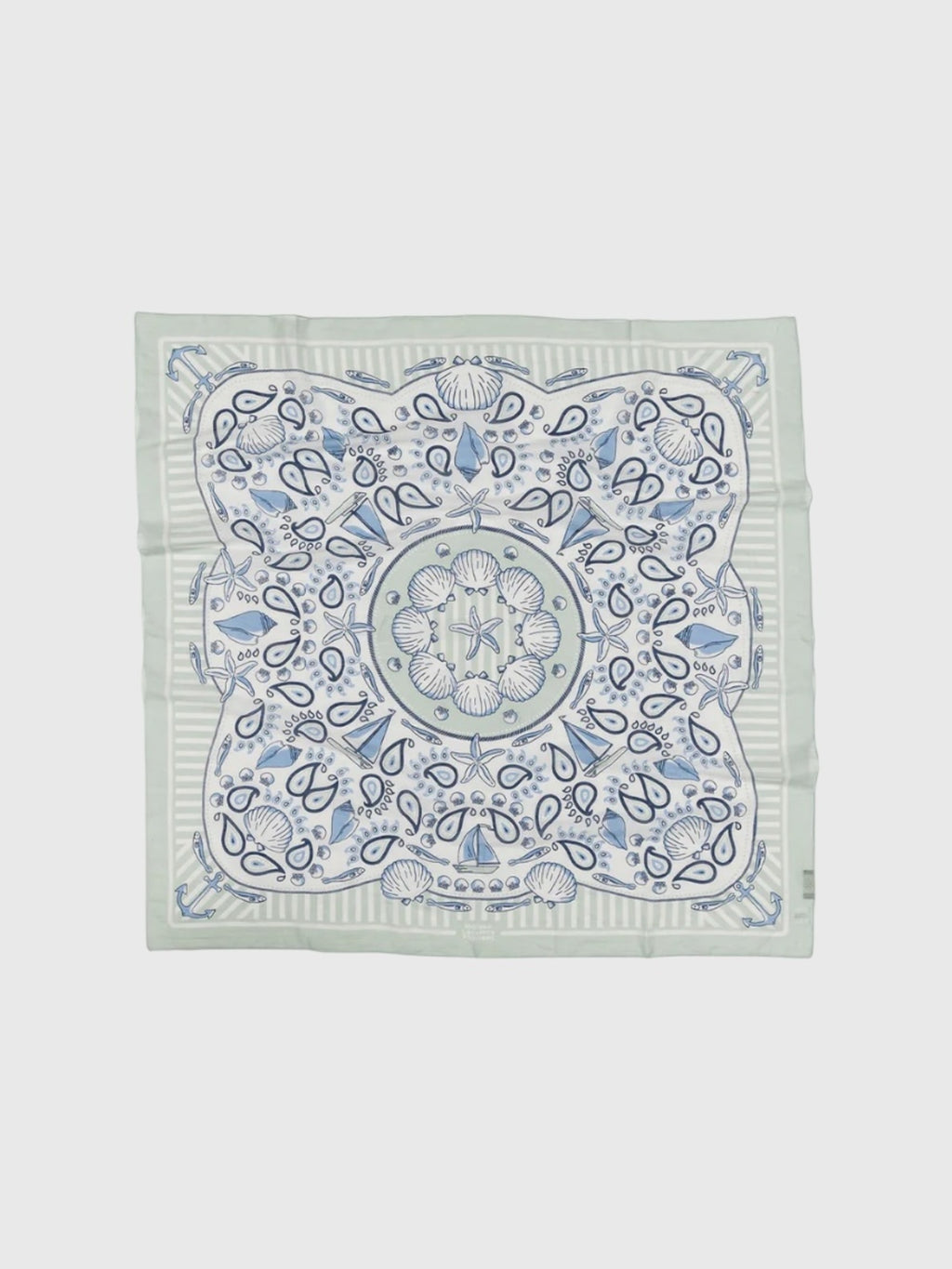 Maison Lecomte Flament Bretagne Cotton Scarf - Saint Bernard