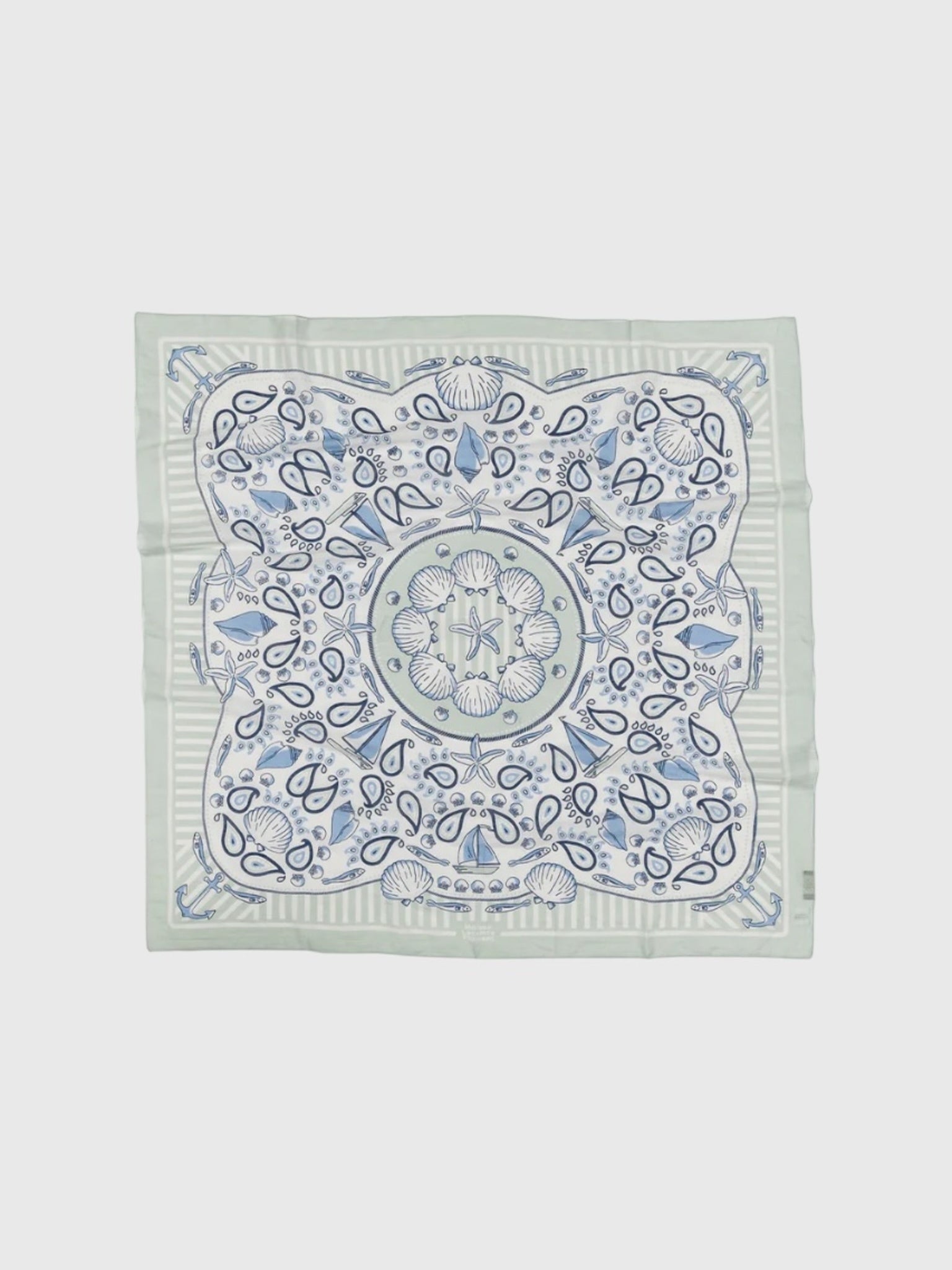 Maison Lecomte Flament Bretagne Cotton Scarf - Saint Bernard