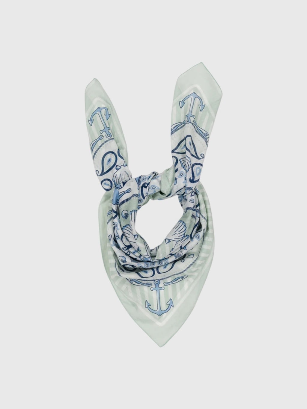 Maison Lecomte Flament Bretagne Cotton Scarf - Saint Bernard