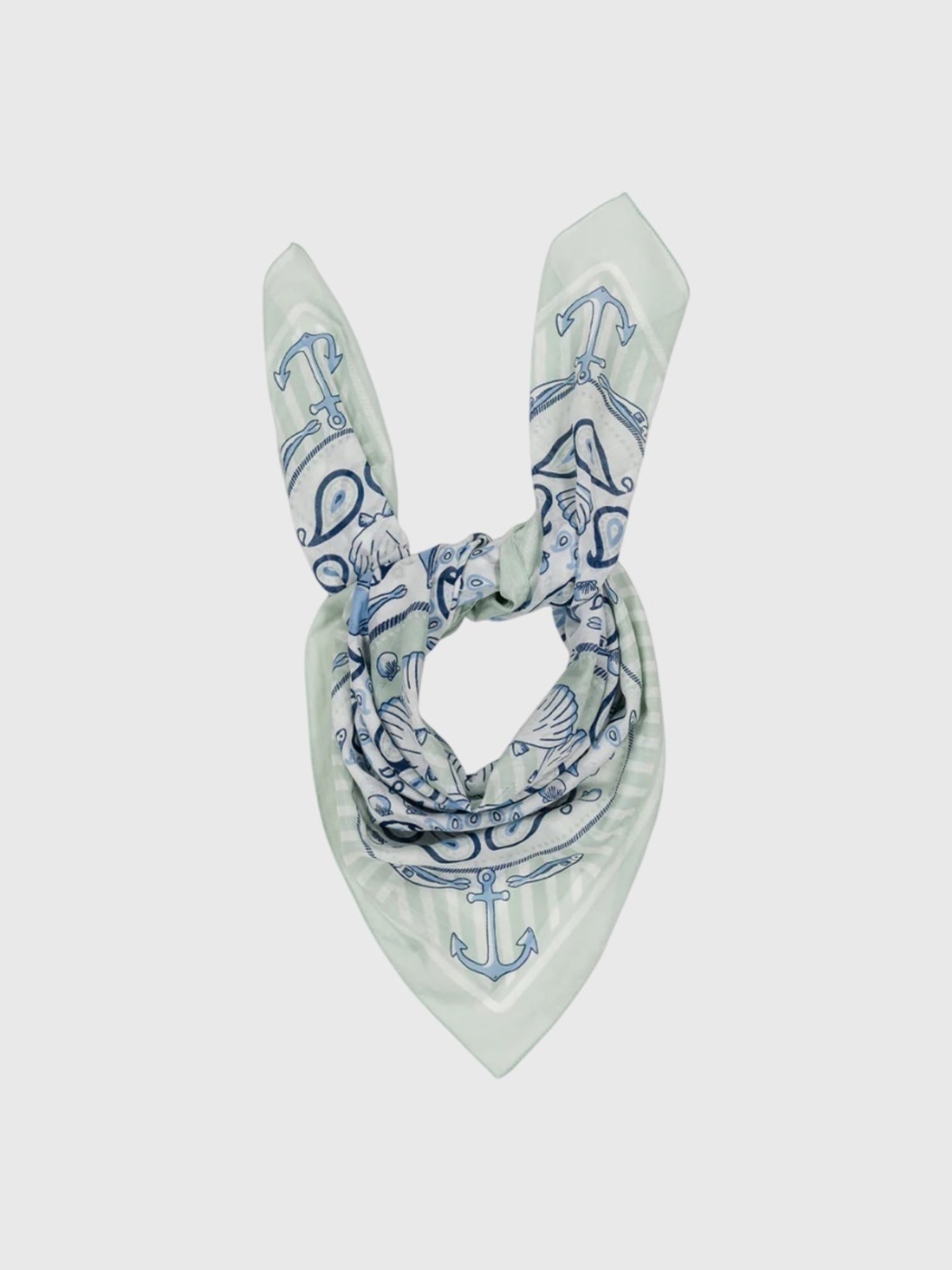 Maison Lecomte Flament Bretagne Cotton Scarf - Saint Bernard