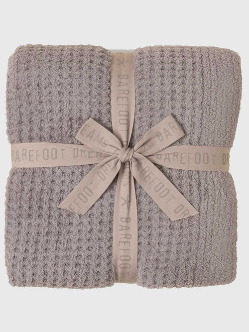 Barefoot Dreams CozyChic Waffle Throw Blanket