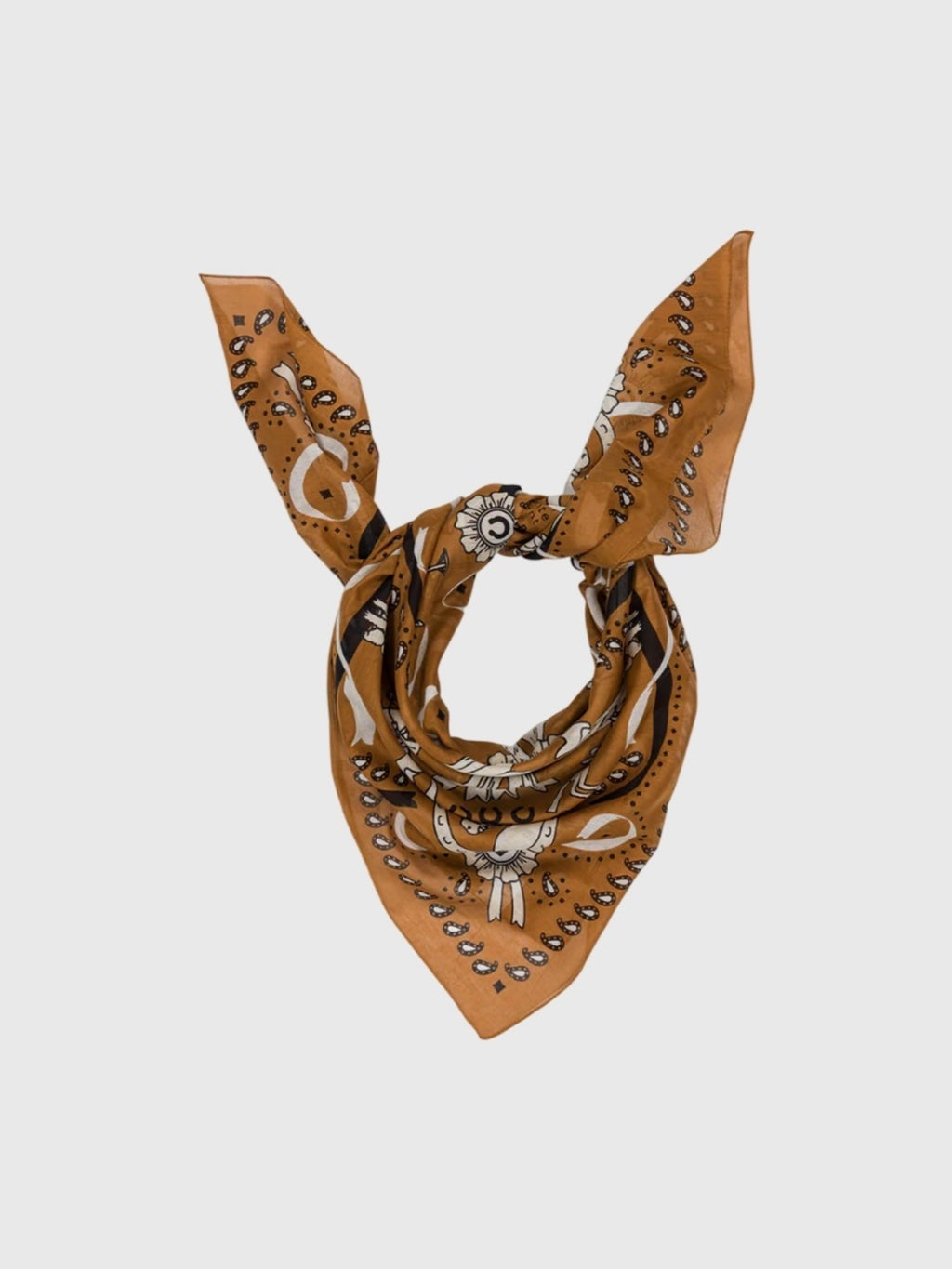 Maison Lecomte Flament Jumping Cotton Scarf - Saint Bernard