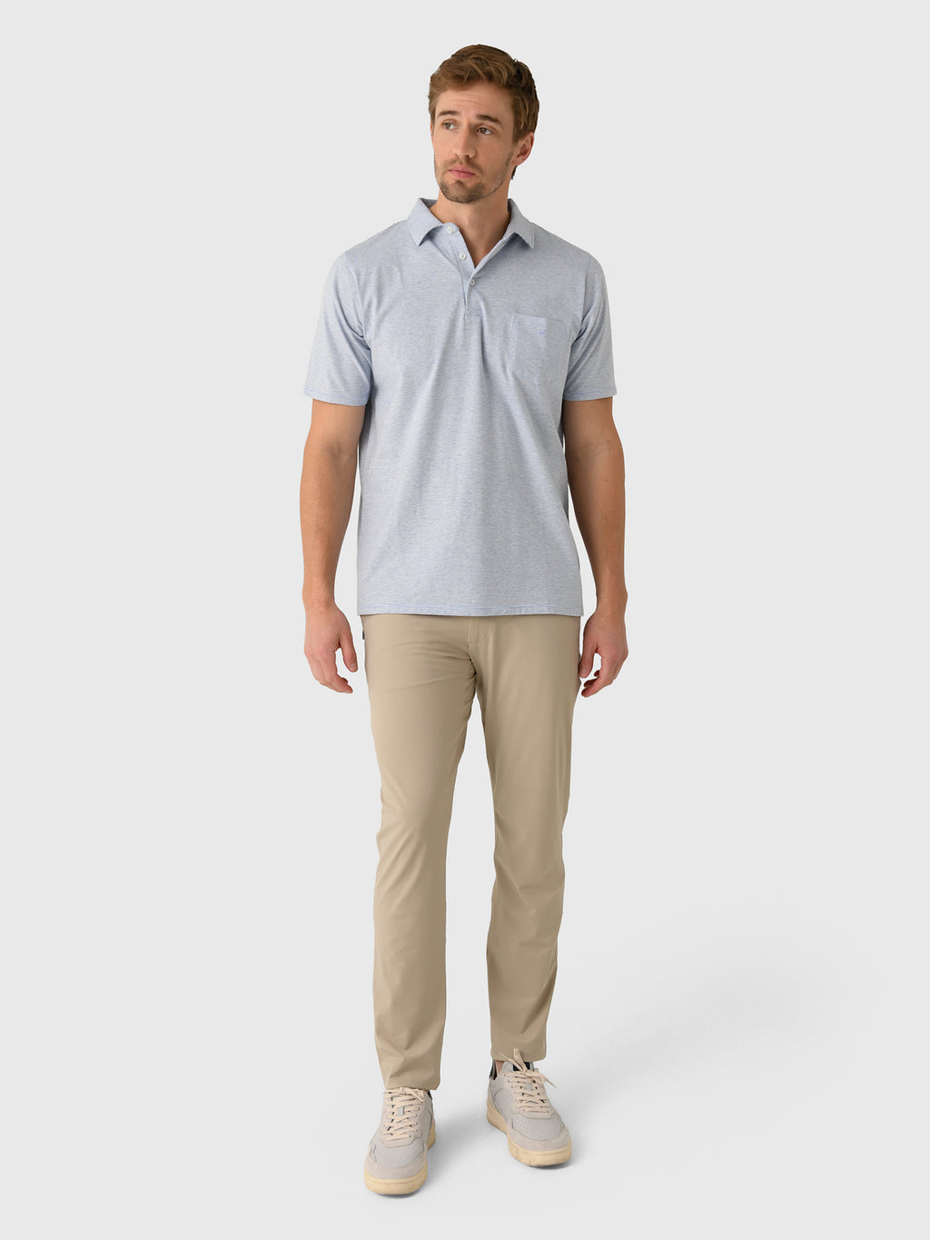 B.Draddy Men's Vin Polo - Saint Bernard