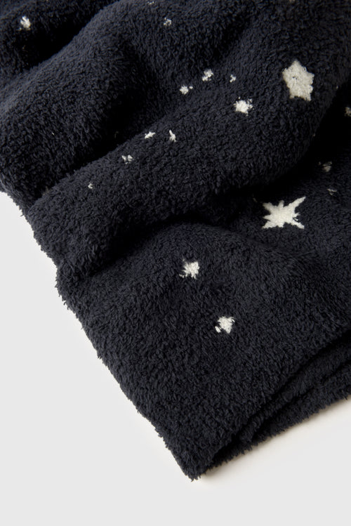 Barefoot Dreams CozyChic Starry Throw Blanket