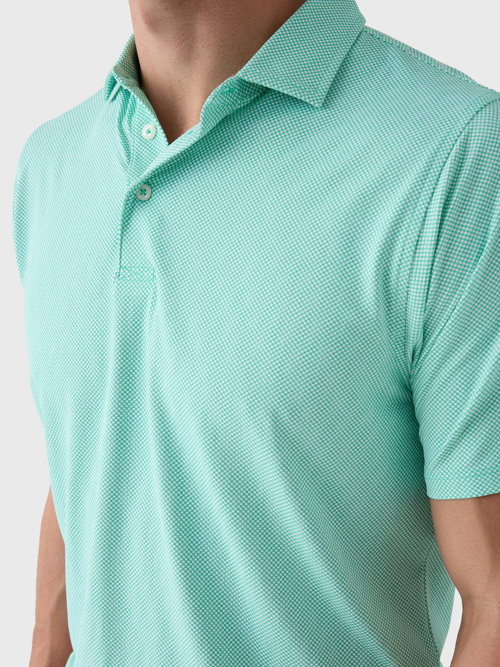 B.Draddy Men's Cool Larson Polo - Saint Bernard