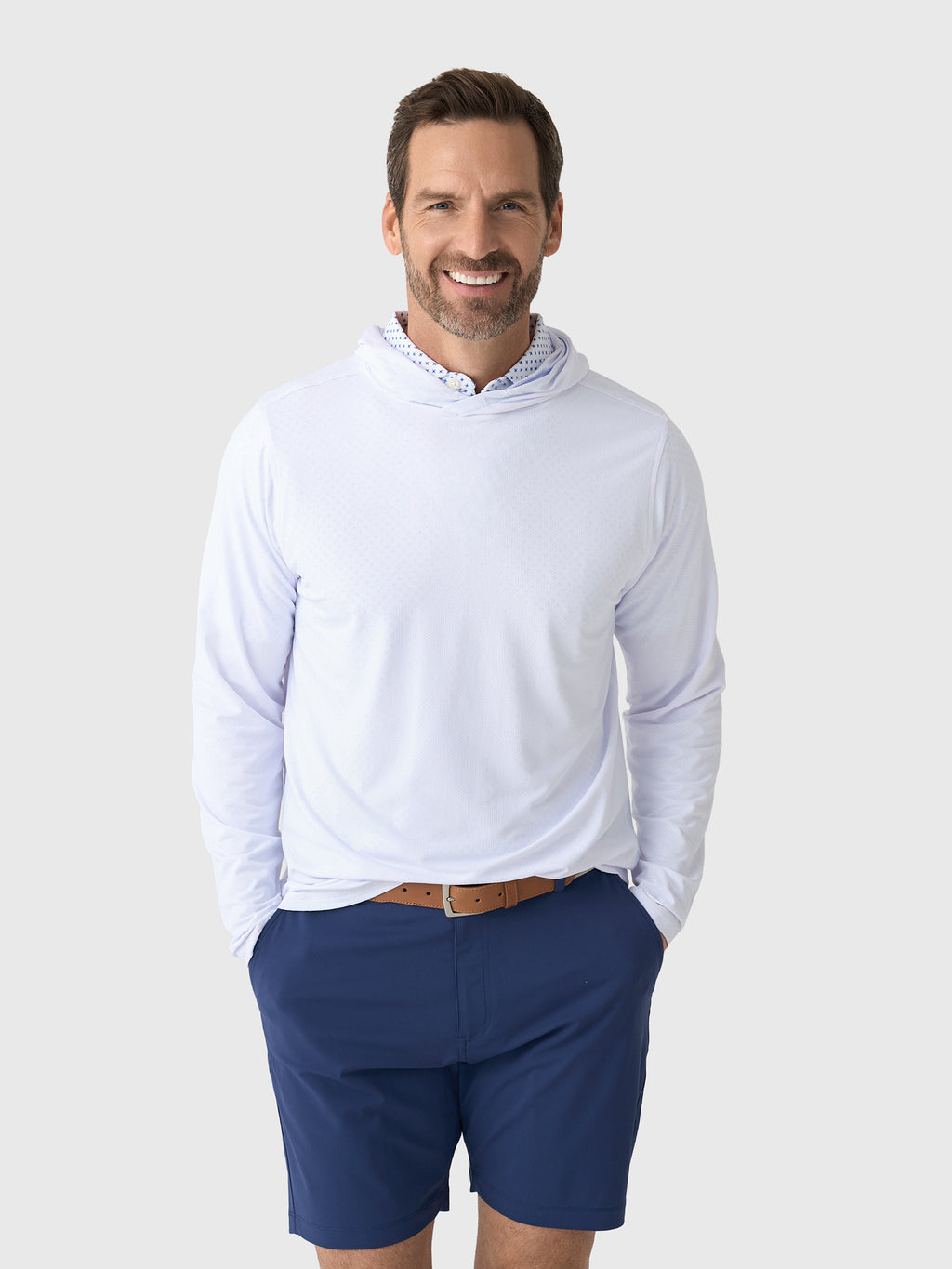 B.Draddy Men's Cool Olin Hoodie - Saint Bernard