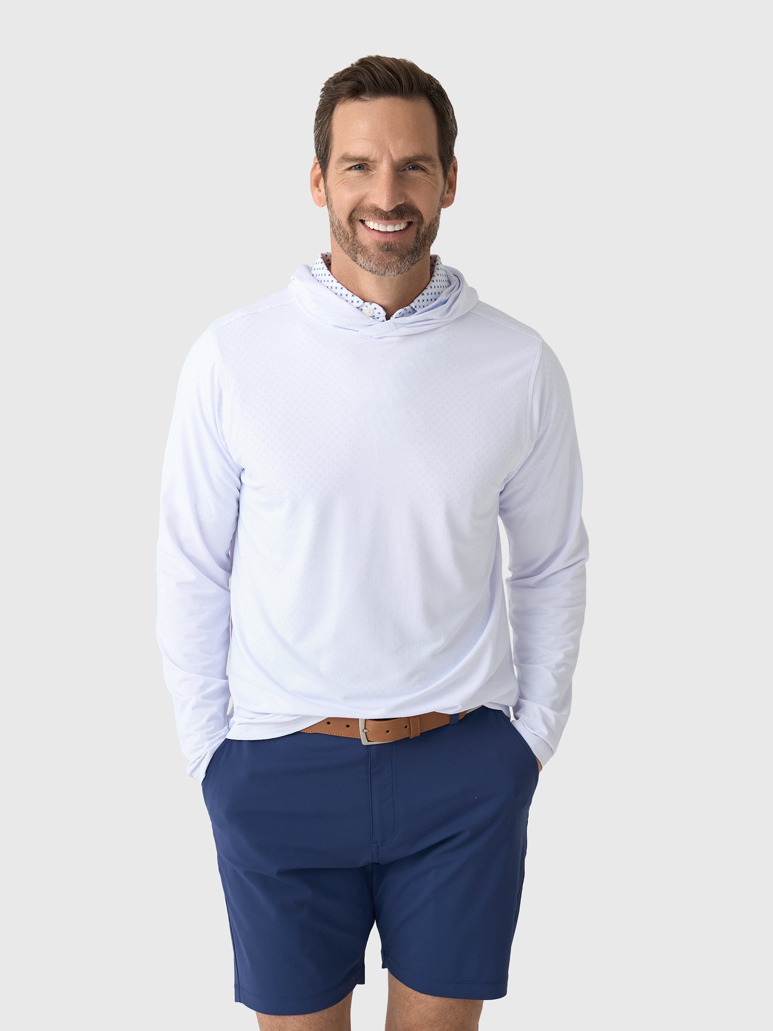 B.Draddy Men's Cool Olin Hoodie - Saint Bernard