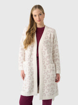 Barefoot Dreams Women's CozyChic Barefoot In The Wild Robe - Saint Bernard