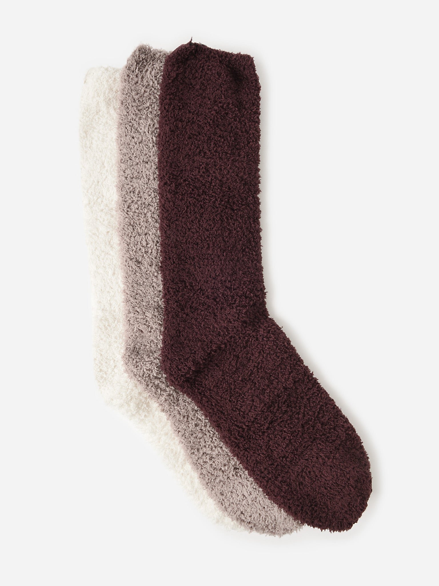 Barefoot Dreams Women's CozyChic® Sock Set - Saint Bernard